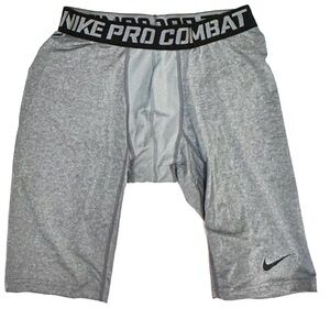 Nike Pro Combat Men's Gray Shorts